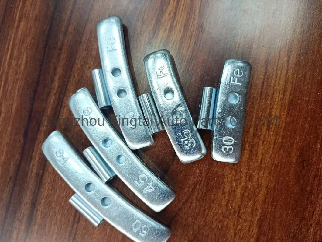 China Wholesales OEM Casting Free Zinc Balance Clip on Zn Wheel Weight