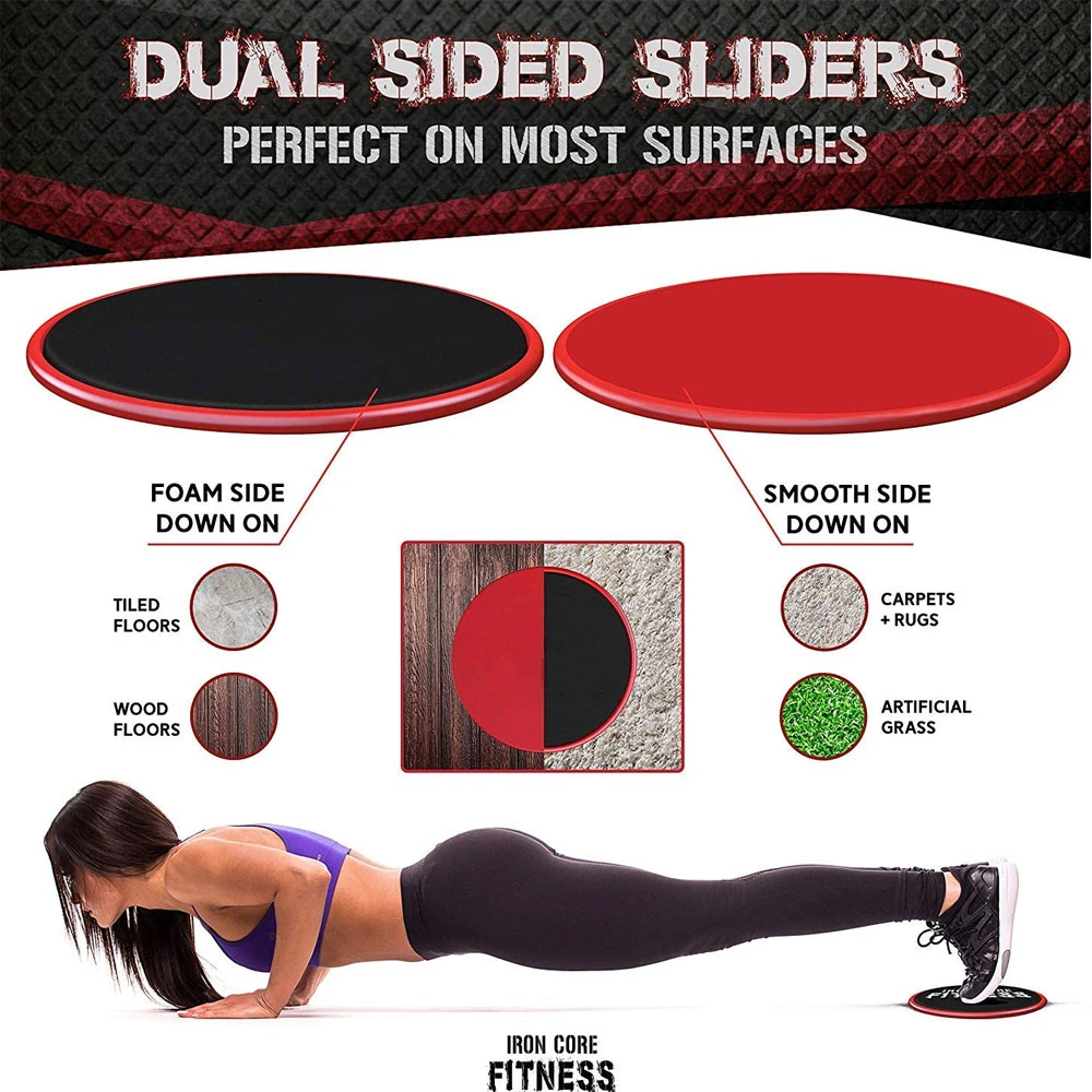 Core Sliders for Abdominal&Core Workouts