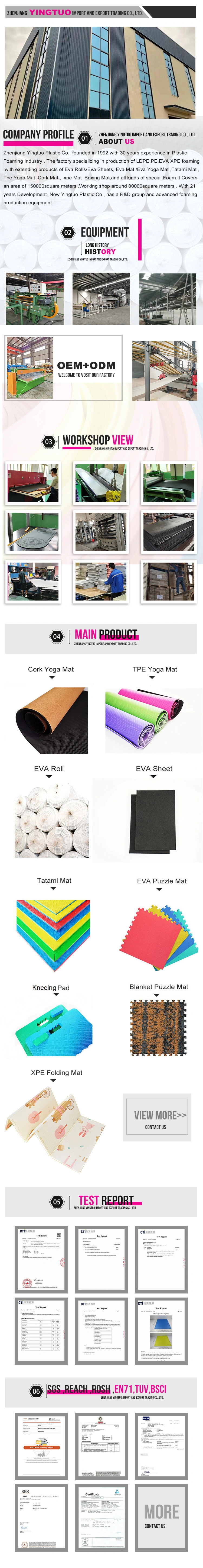 Eco Friendly Cork TPE Yoga Mat 3mm Tropical Reach Customized Printing Designs Yoga & Pilate Custom Size/173cm*61cm/183cm*68cm