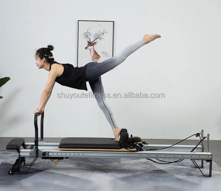 Shuyou Te Commercial Fitness Workout Equipment Yoga Equipment Aluminum Alloy Pilates Reformers Pilates Bed