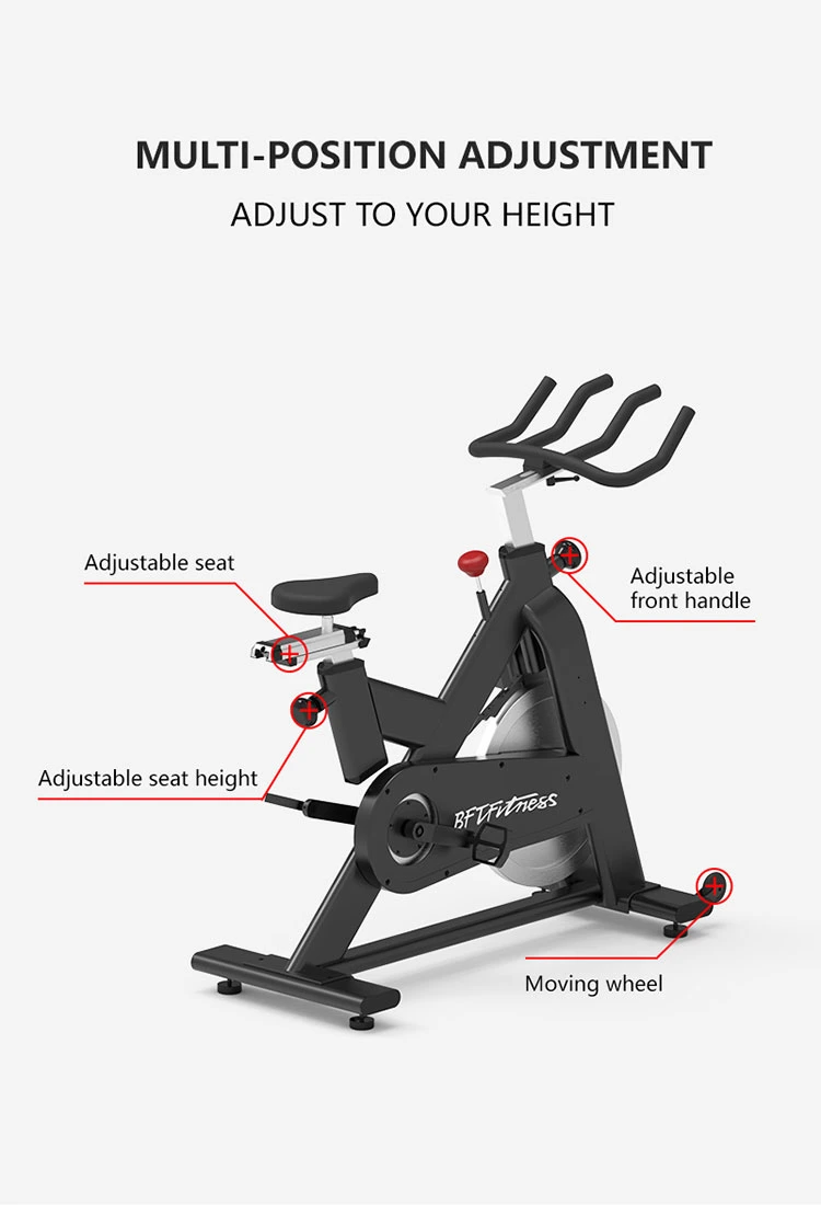 Professional Sport Commercial Magnetic Mini Fitness Exercise Spinning Bike Spin Bike for Indoor Home Gym Training