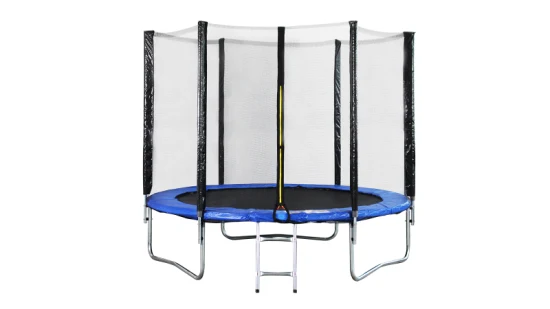 Funjump Fancy Garden Square Trampoline de lit pour enfants 8 pieds