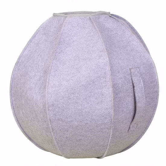 Housse de balle de yoga en feutre de 65 cm