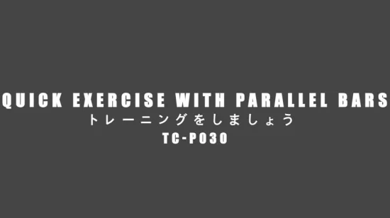 Barres parallèles de sport Plus de réglage de la hauteur Support d'haltère Équipement de sport Exercice de fitness Taille du bras Force musculaire Entraînement push-up Tc-P030c