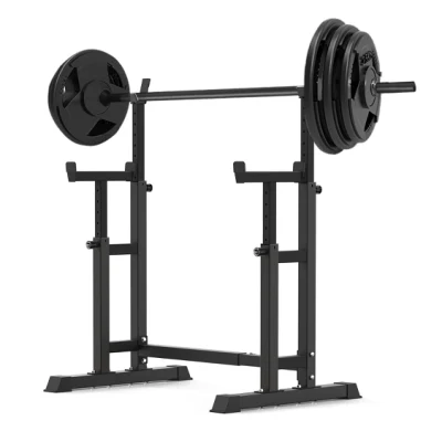 Squat Rack Stand, Barbell Rack, Bench Press Rack Stand Home Gym Support de poids réglable Tc-P010