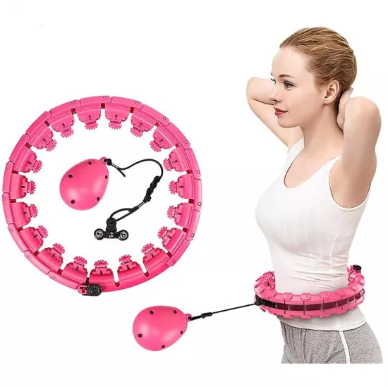 Hooping de fitness Hula Hoop intelligent pour la perte de poids des adultes avec compteur intelligent idéal pour les adultes et les débutants